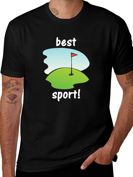 Best Sport Golf T-Shirt - Trendy Graphic Tee