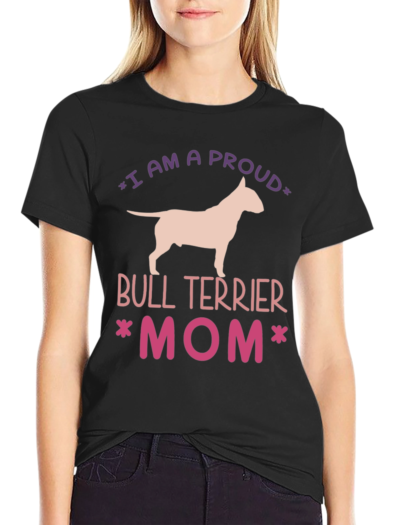 Proud Bull Terrier Mom T-Shirt