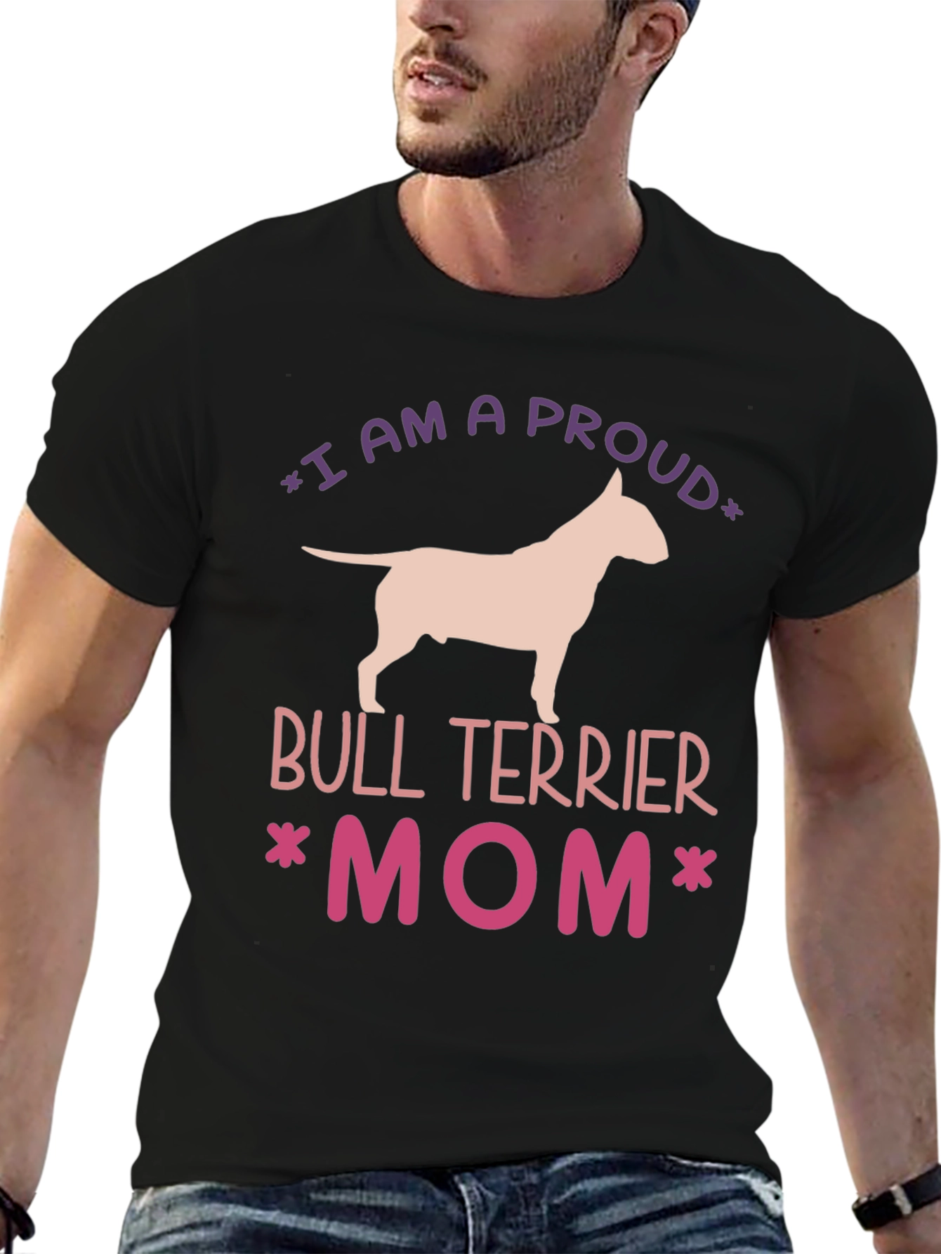 Proud Bull Terrier Mom T-Shirt