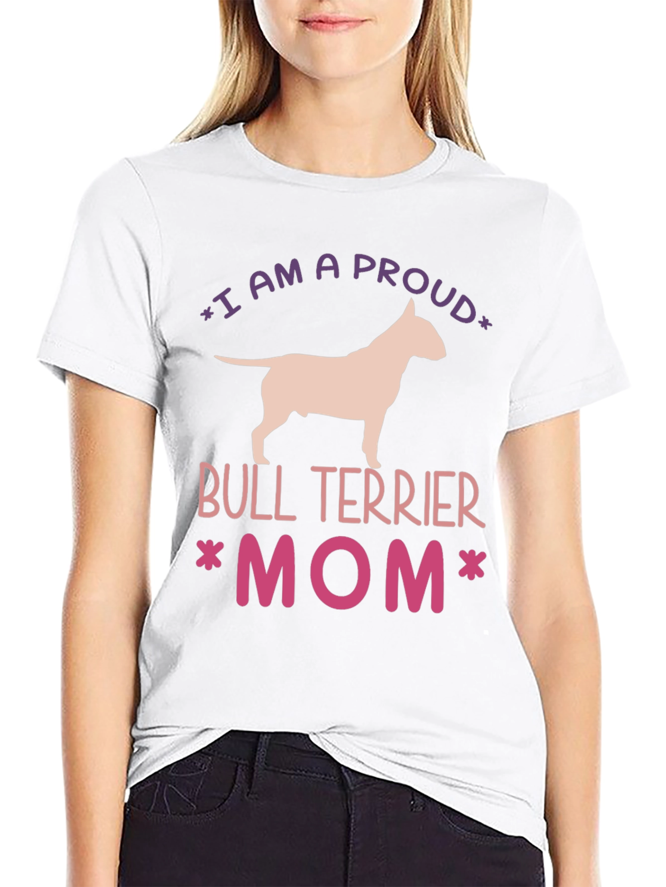 Proud Bull Terrier Mom T-Shirt
