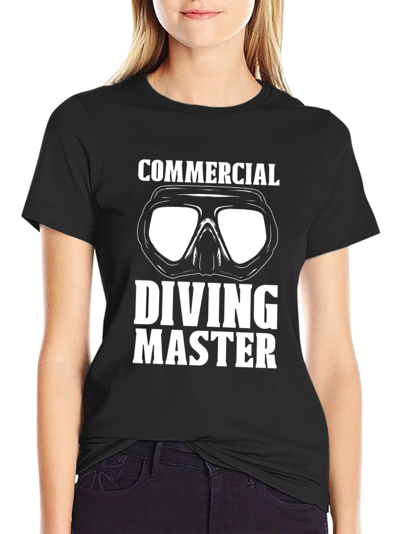 Commercial Diving Master T-Shirt - Black