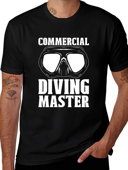 Commercial Diving Master T-Shirt - Black