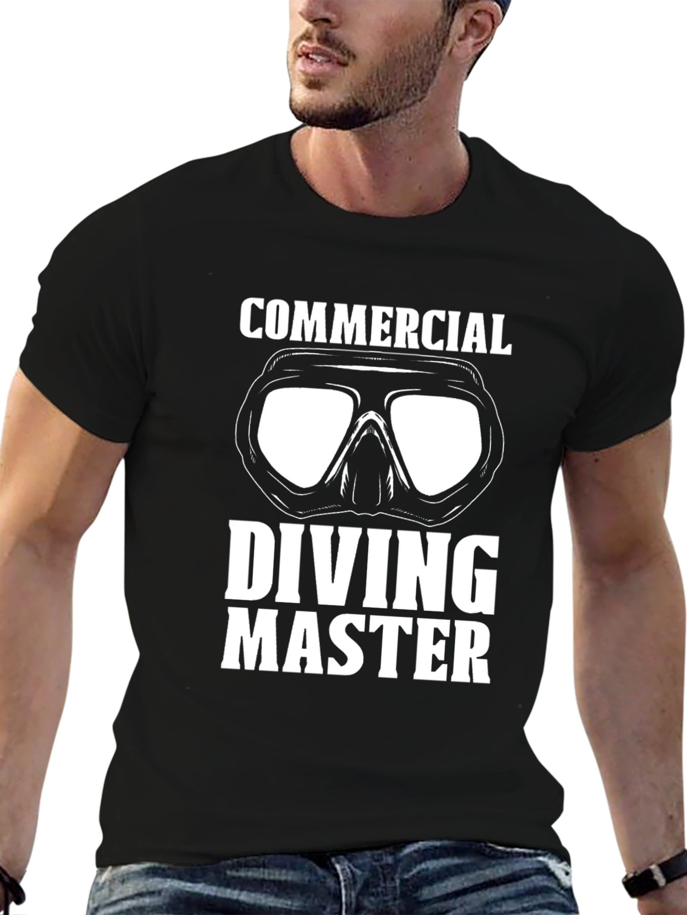 Commercial Diving Master T-Shirt - Black