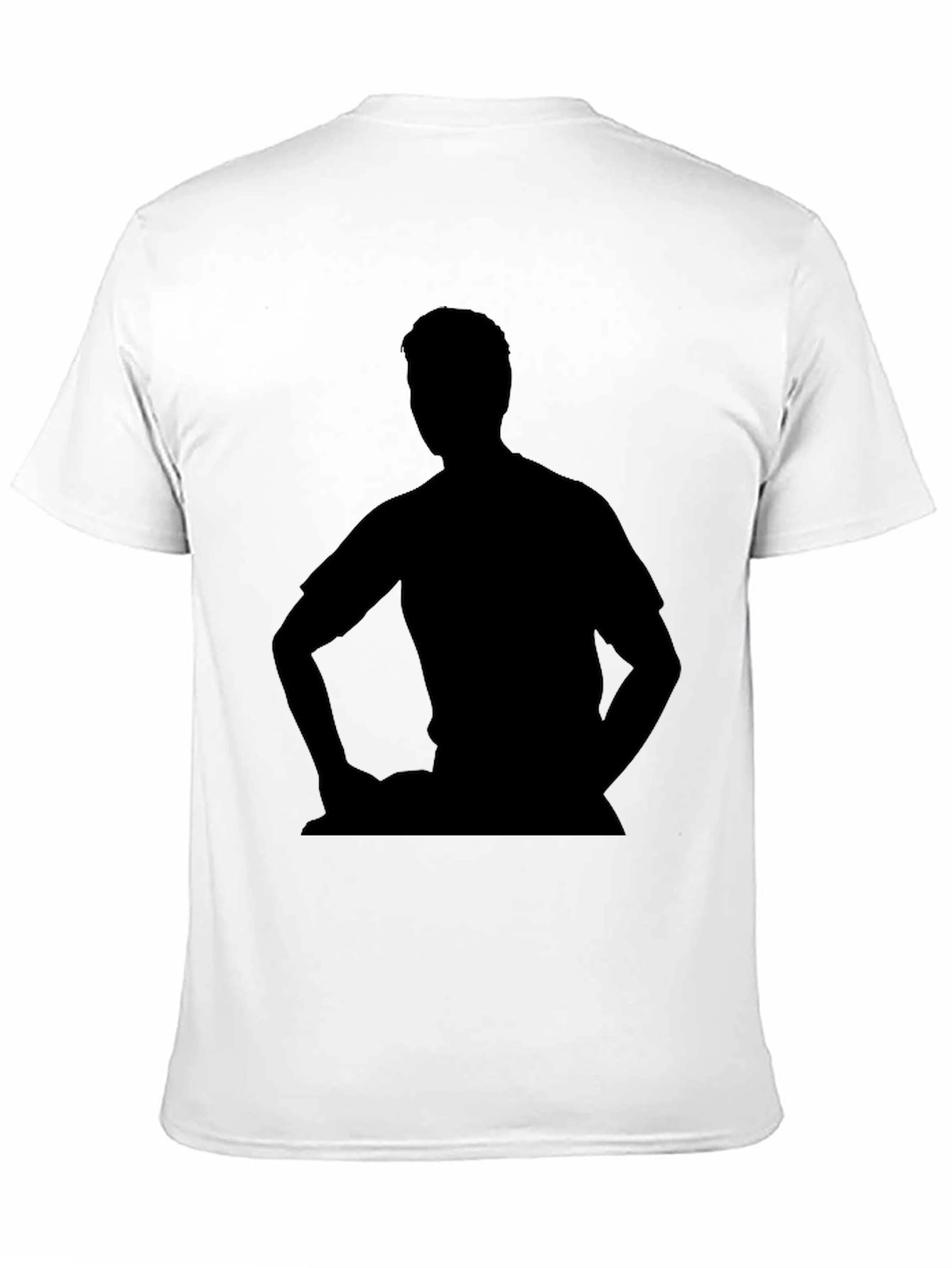 Silhouette Graphic Tee - Premium Black T-Shirt