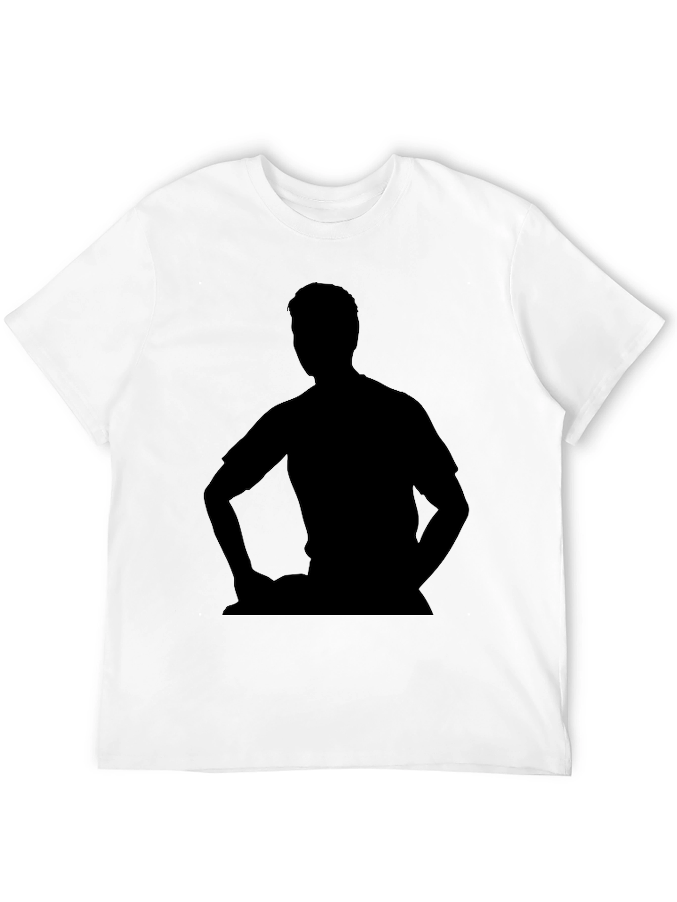 Silhouette Graphic Tee - Premium Black T-Shirt