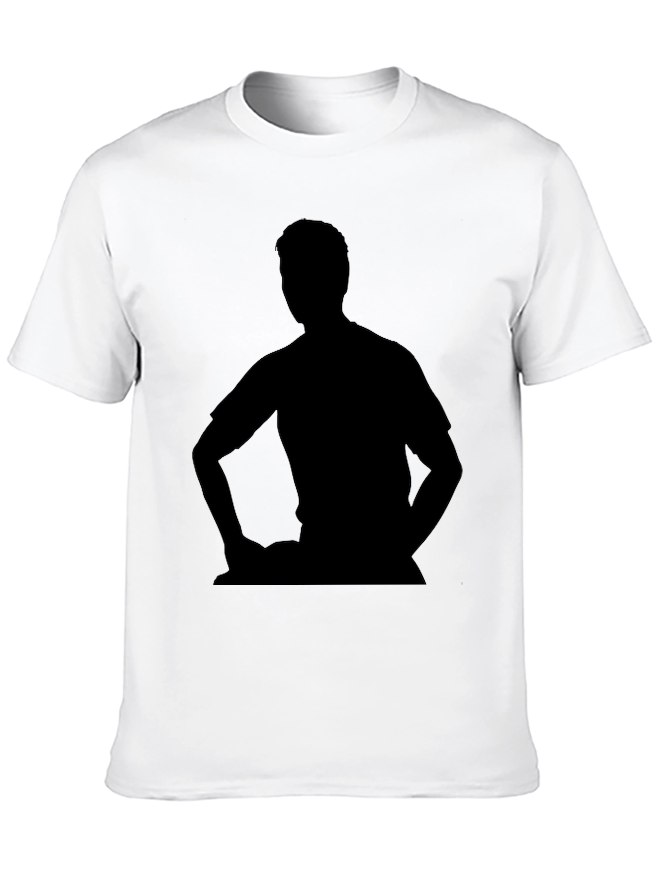 Silhouette Graphic Tee - Premium Black T-Shirt