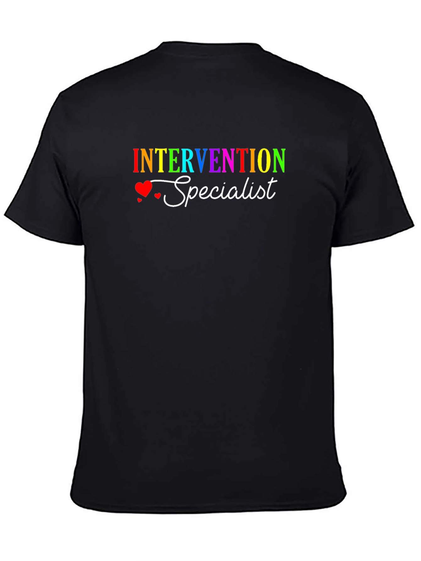 Intervention Specialist Rainbow T-Shirt