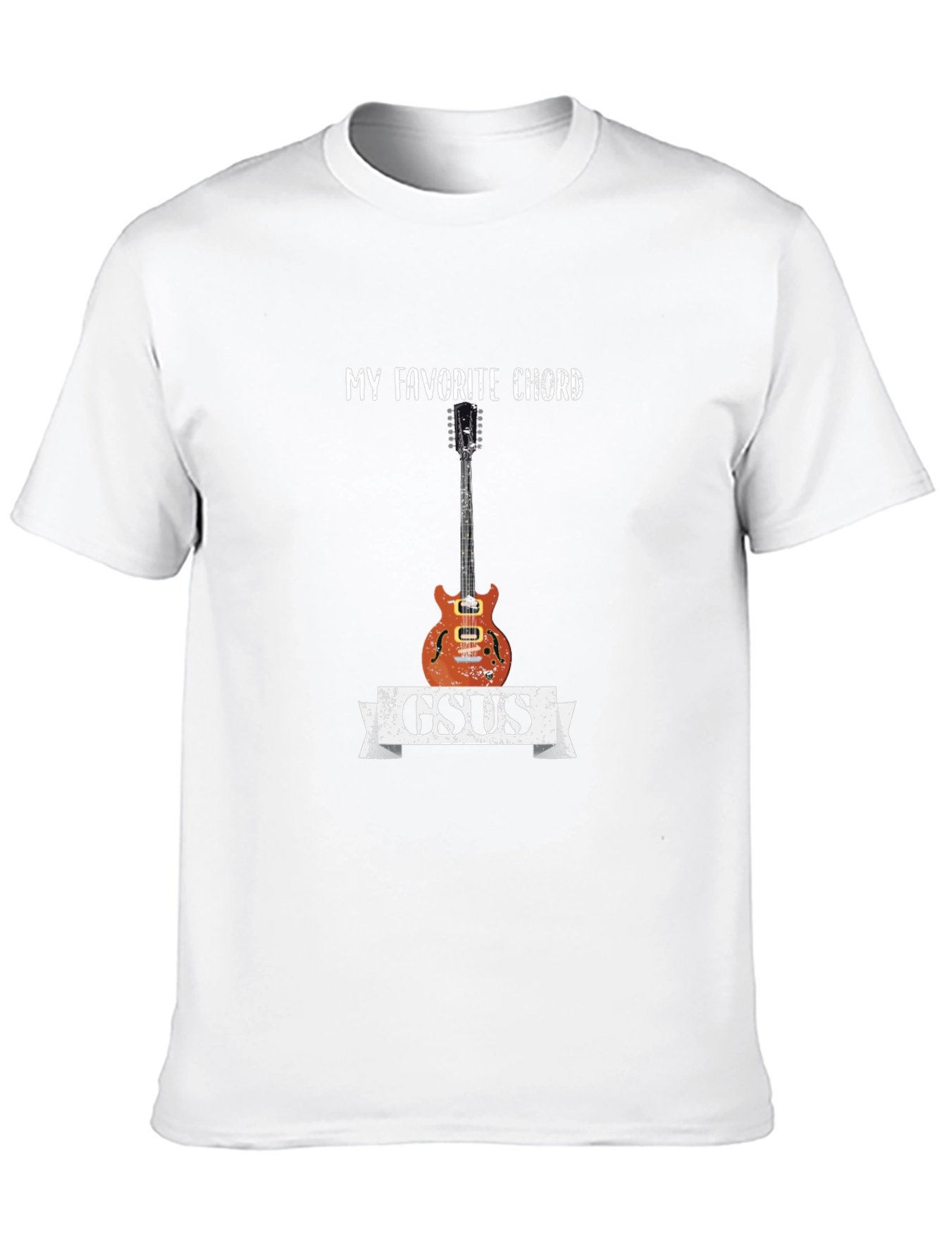 GSUS Guitar Chord T-Shirt - Musician Tee