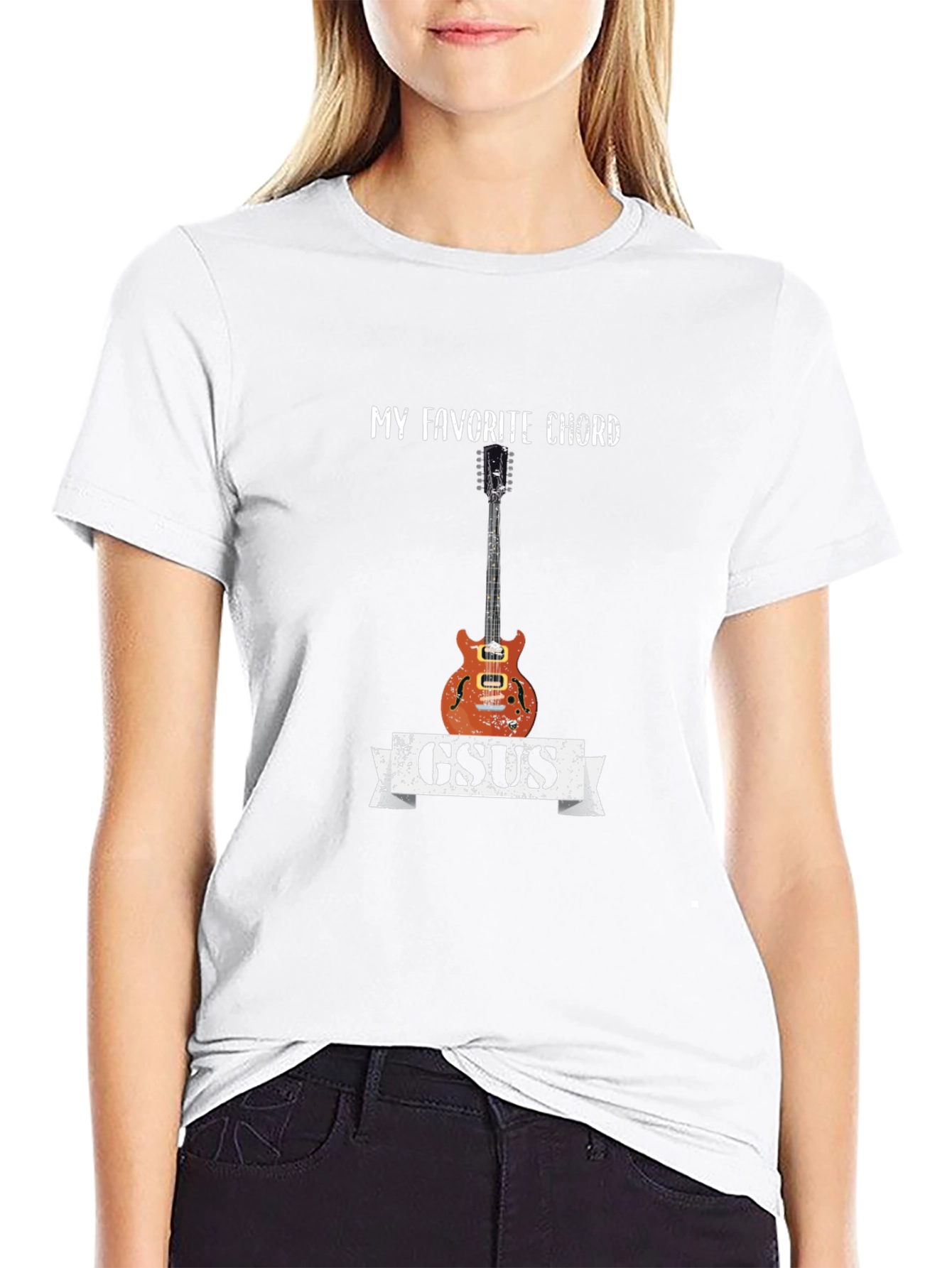 GSUS Guitar Chord T-Shirt - Musician Tee