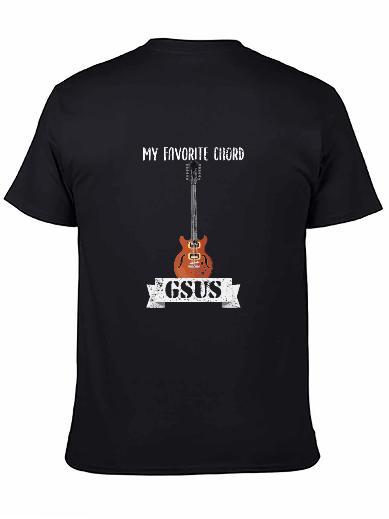 GSUS Guitar Chord T-Shirt - Musician Tee
