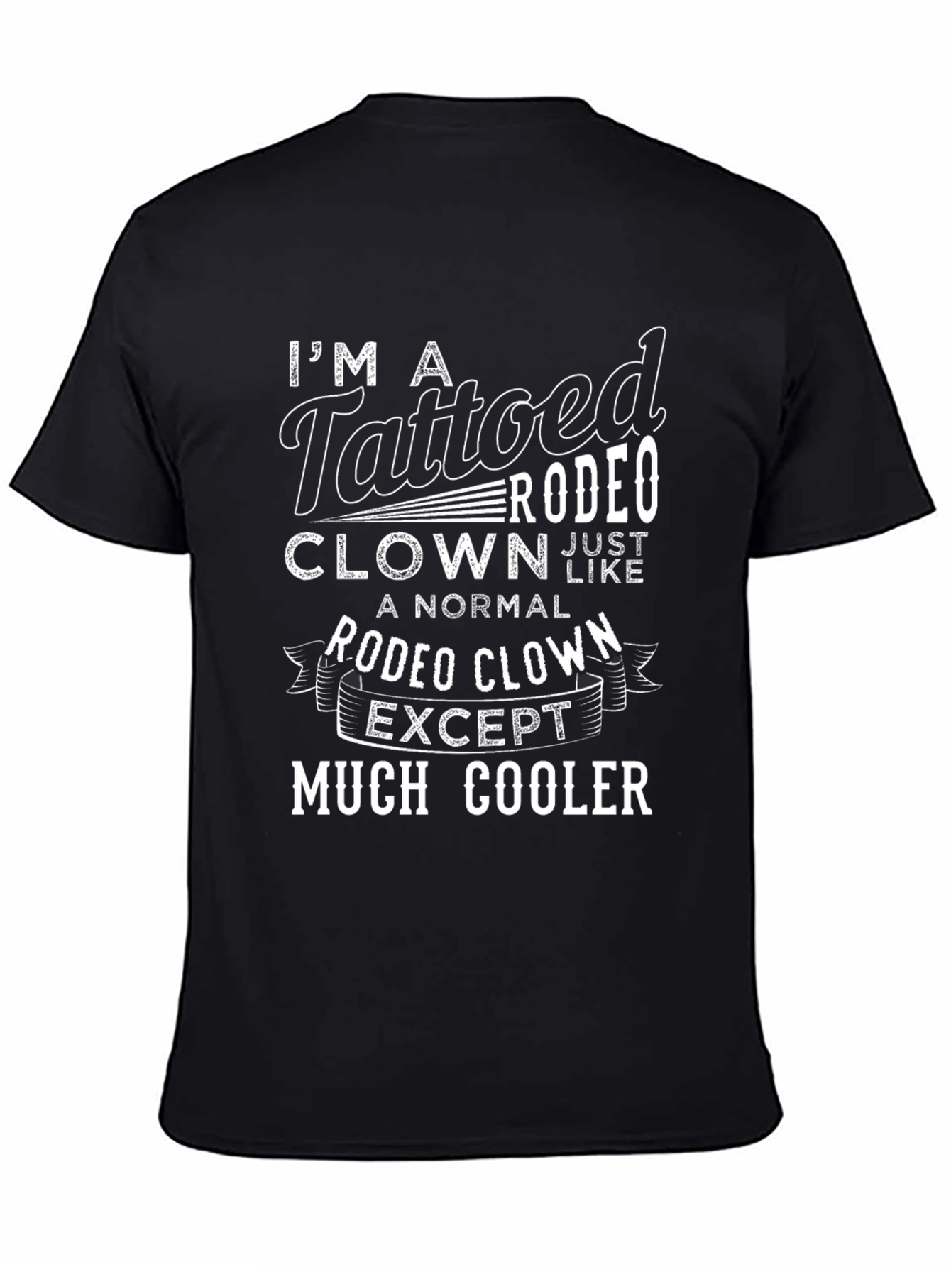 Tattooed Rodeo Clown Graphic Tee