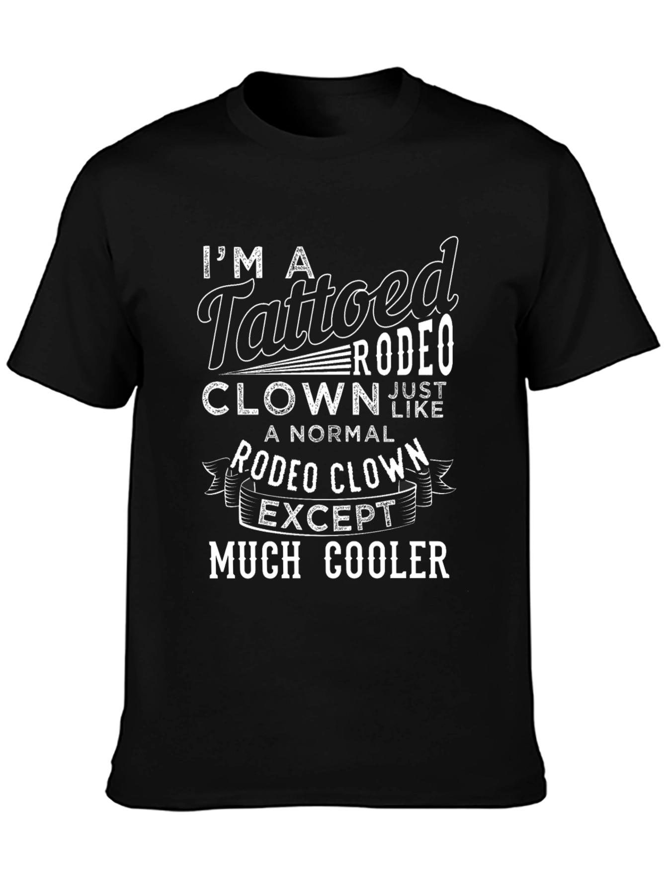 Tattooed Rodeo Clown Graphic Tee