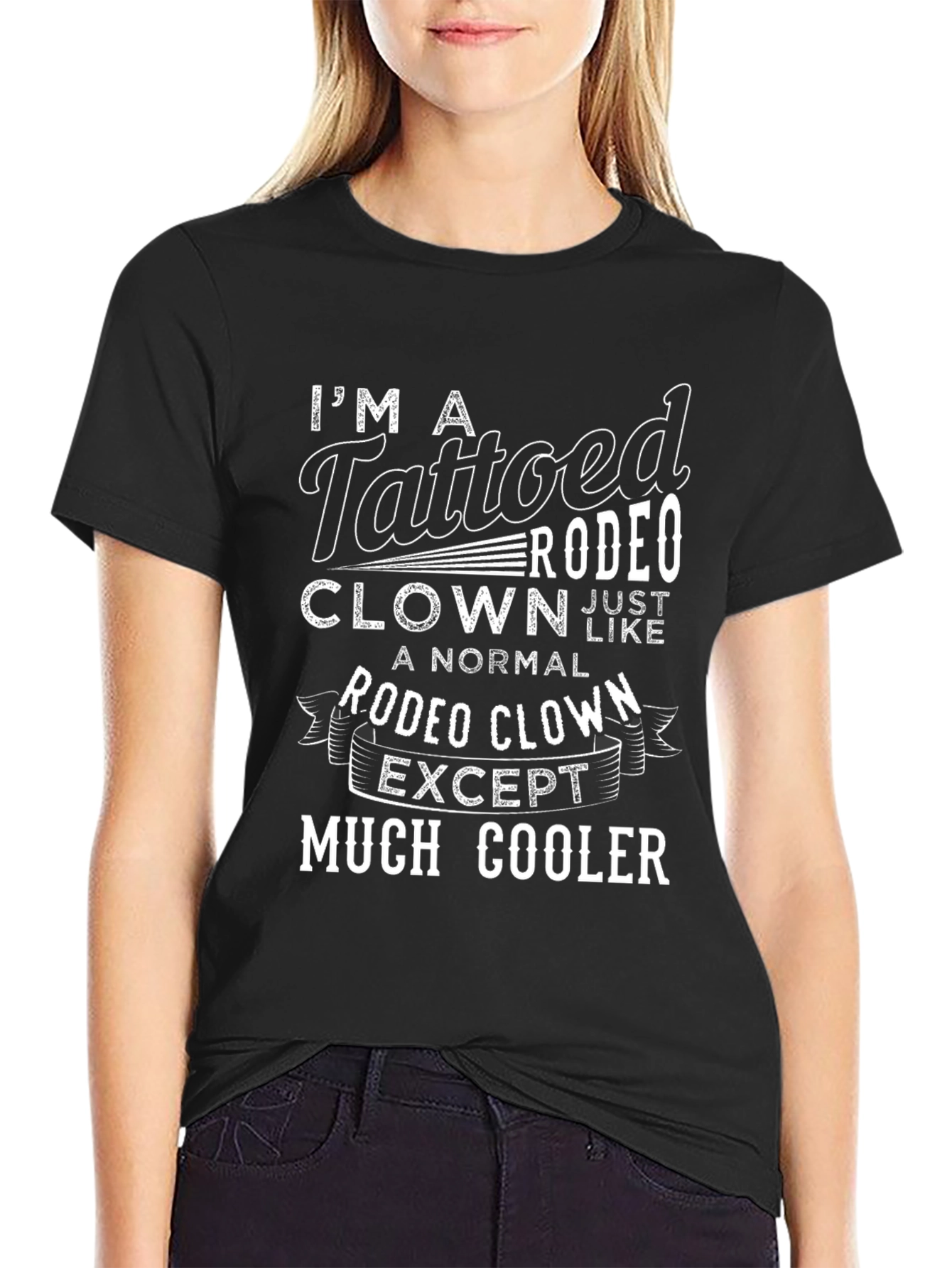 Tattooed Rodeo Clown Graphic Tee