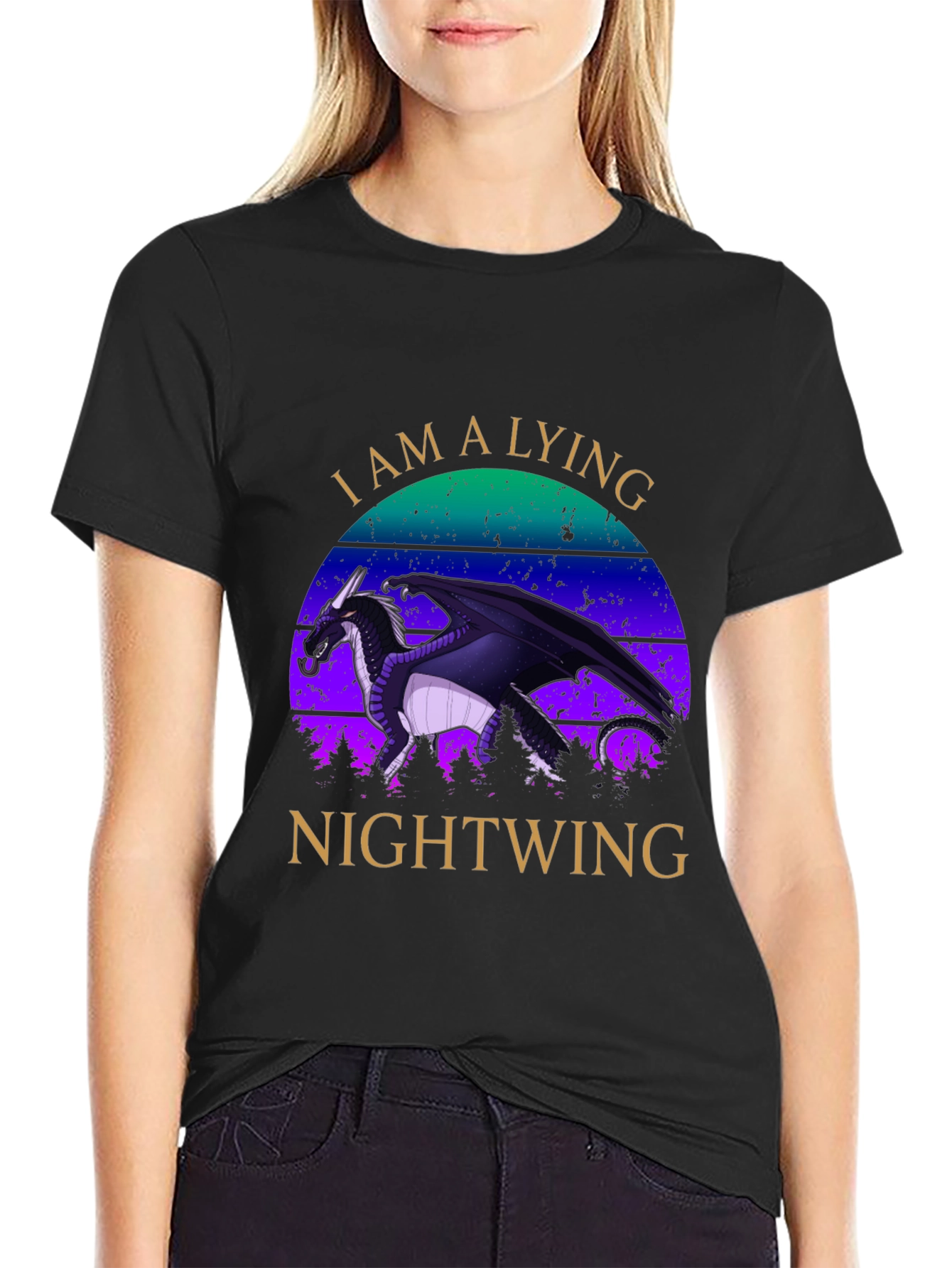 I Am A Lying Nightwing Graphic Tee