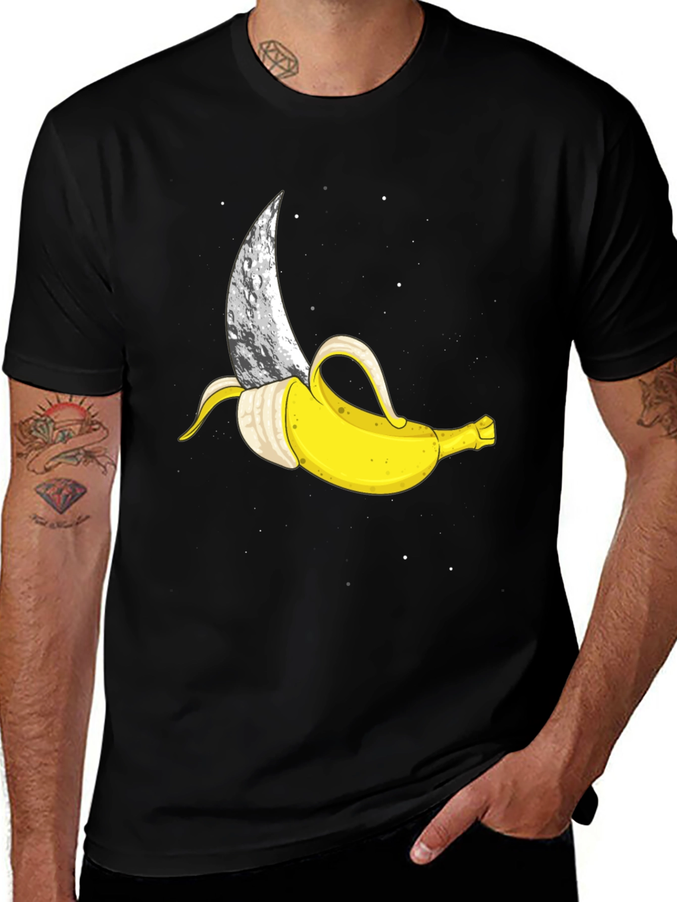 Banana Moon Graphic T-Shirt - Unique Design