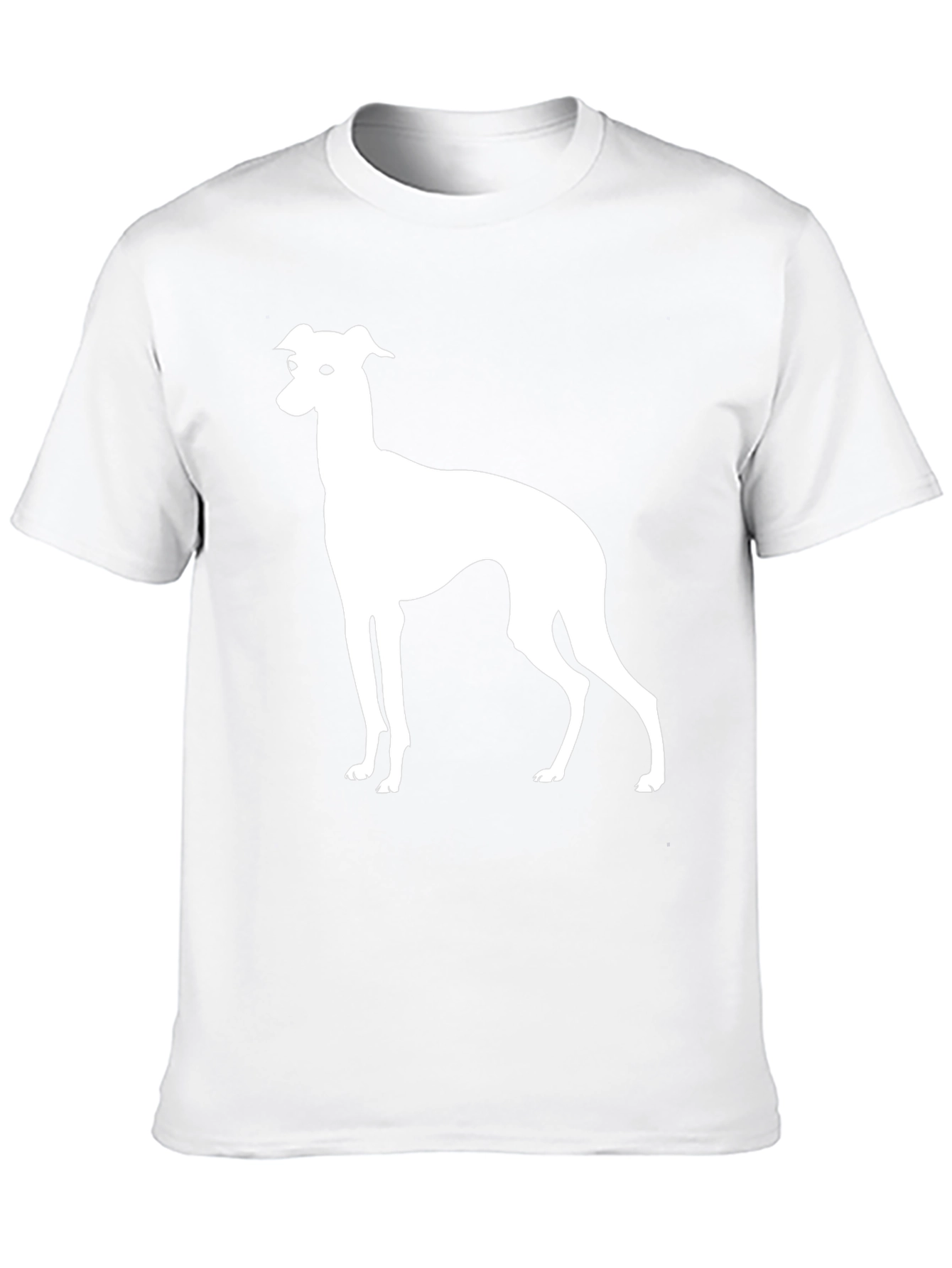 Dog Silhouette T-Shirt - Stylish Casual Wear