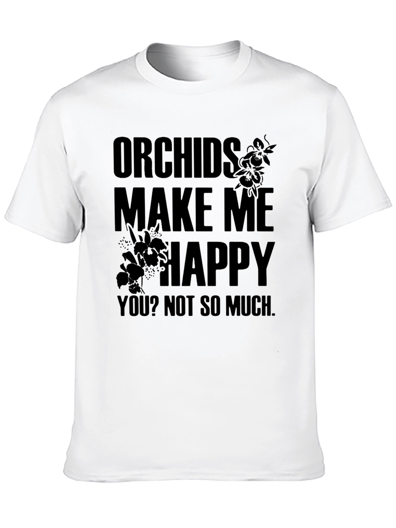 Orchids Make Me Happy Graphic Tee