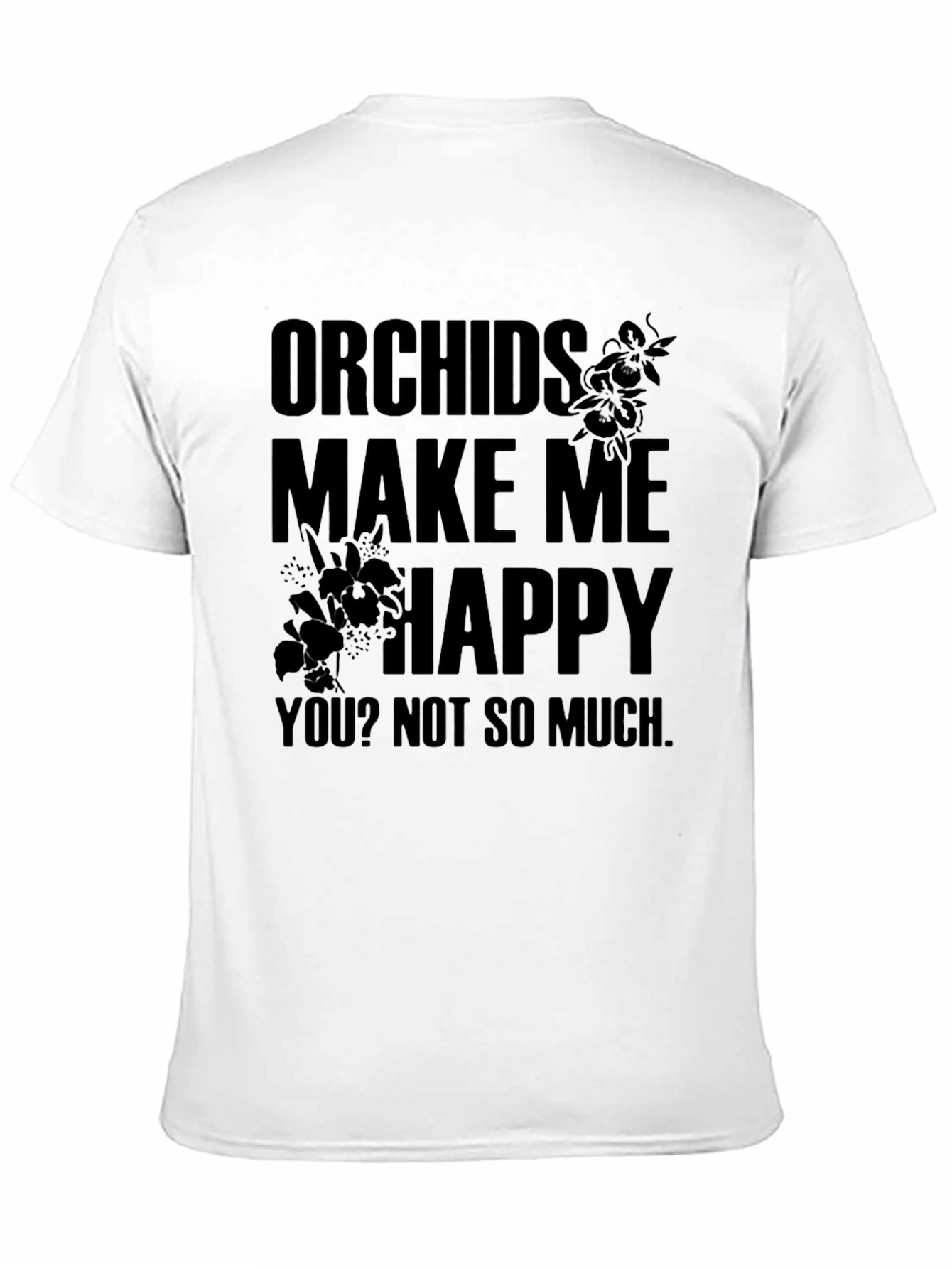 Orchids Make Me Happy Graphic Tee