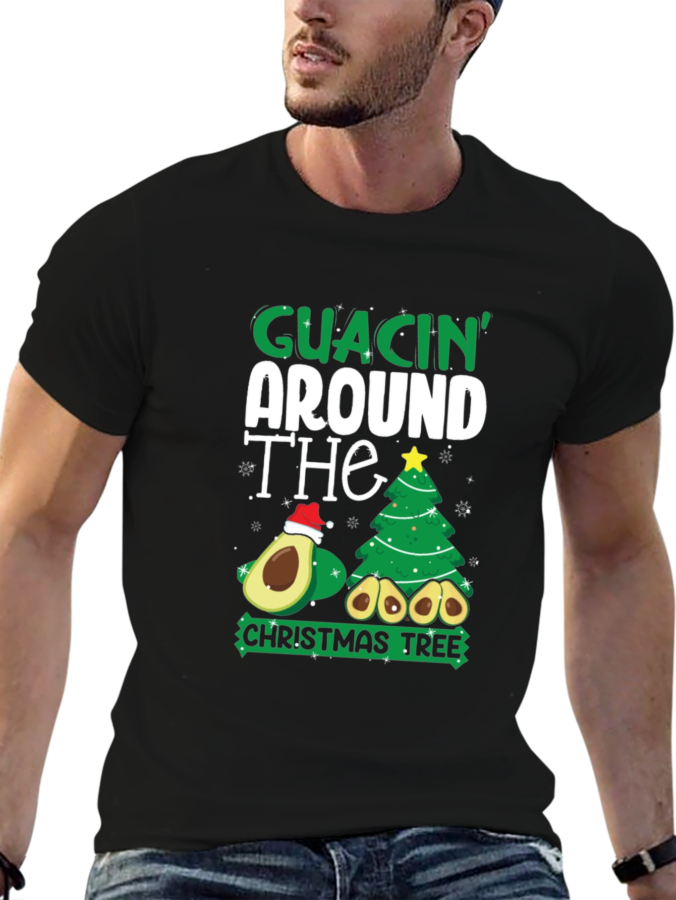Guacin Around Christmas Tee