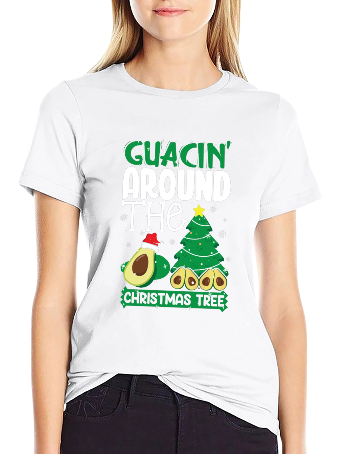 Guacin Around Christmas Tee