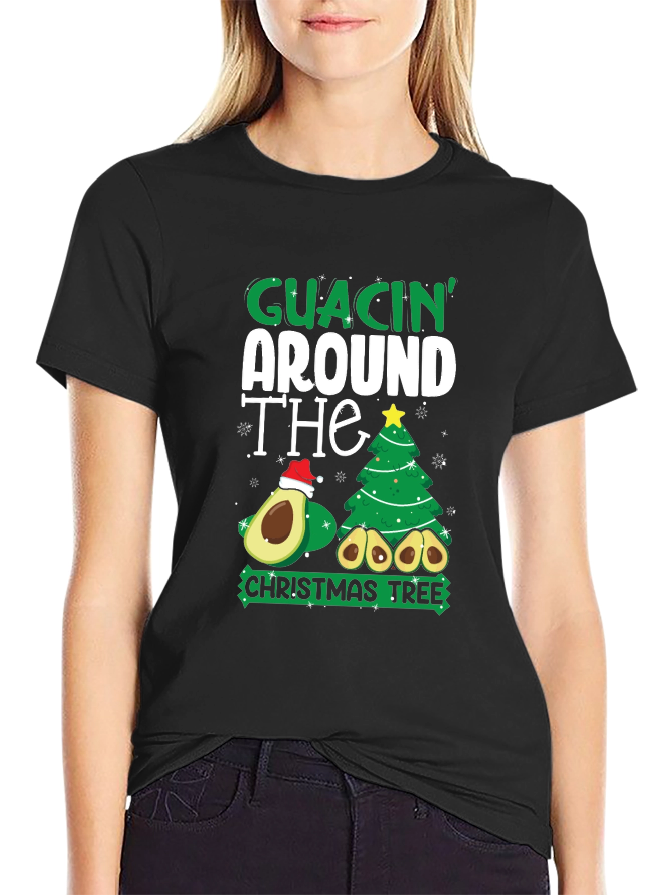 Guacin Around Christmas Tee