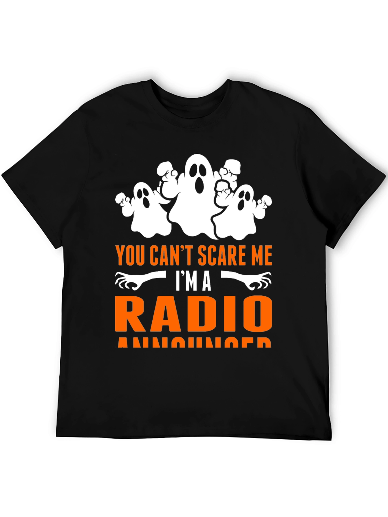 Radio Announcer Halloween T-Shirt