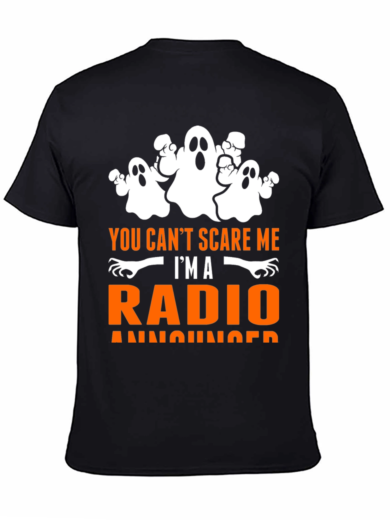 Radio Announcer Halloween T-Shirt
