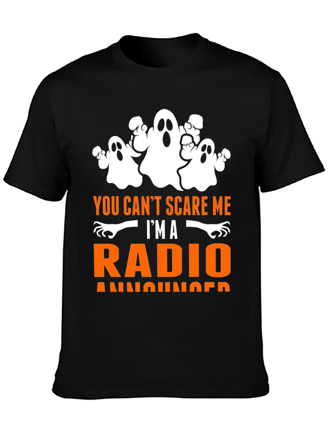 Radio Announcer Halloween T-Shirt