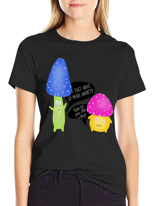 Anxiety Mushroom Graphic Tee