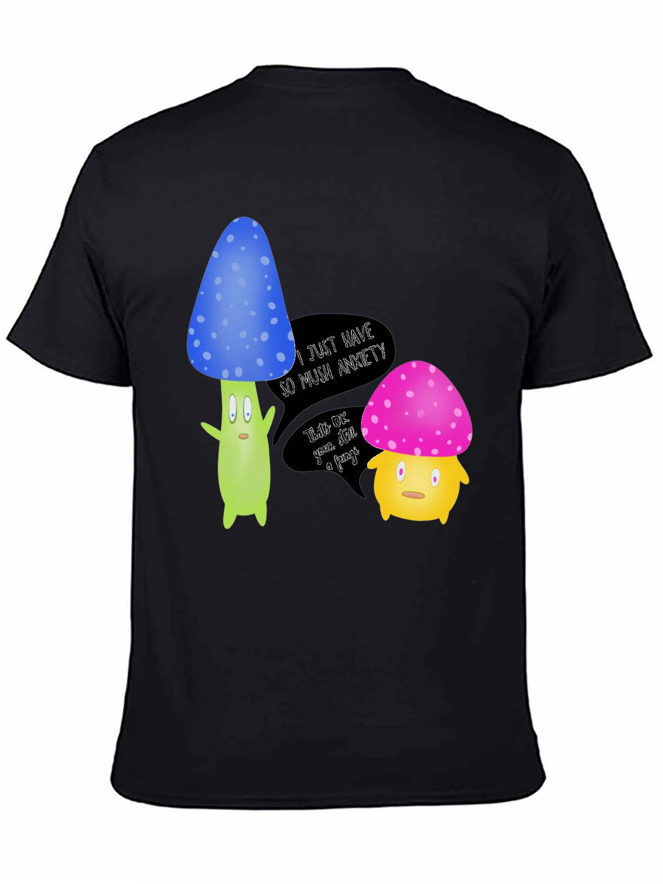 Anxiety Mushroom Graphic Tee