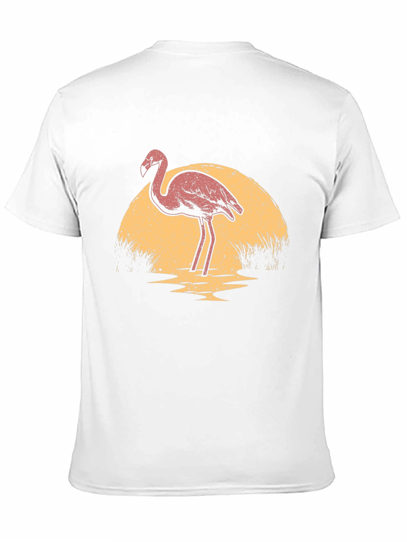 Flamingo Sunset Graphic T-Shirt