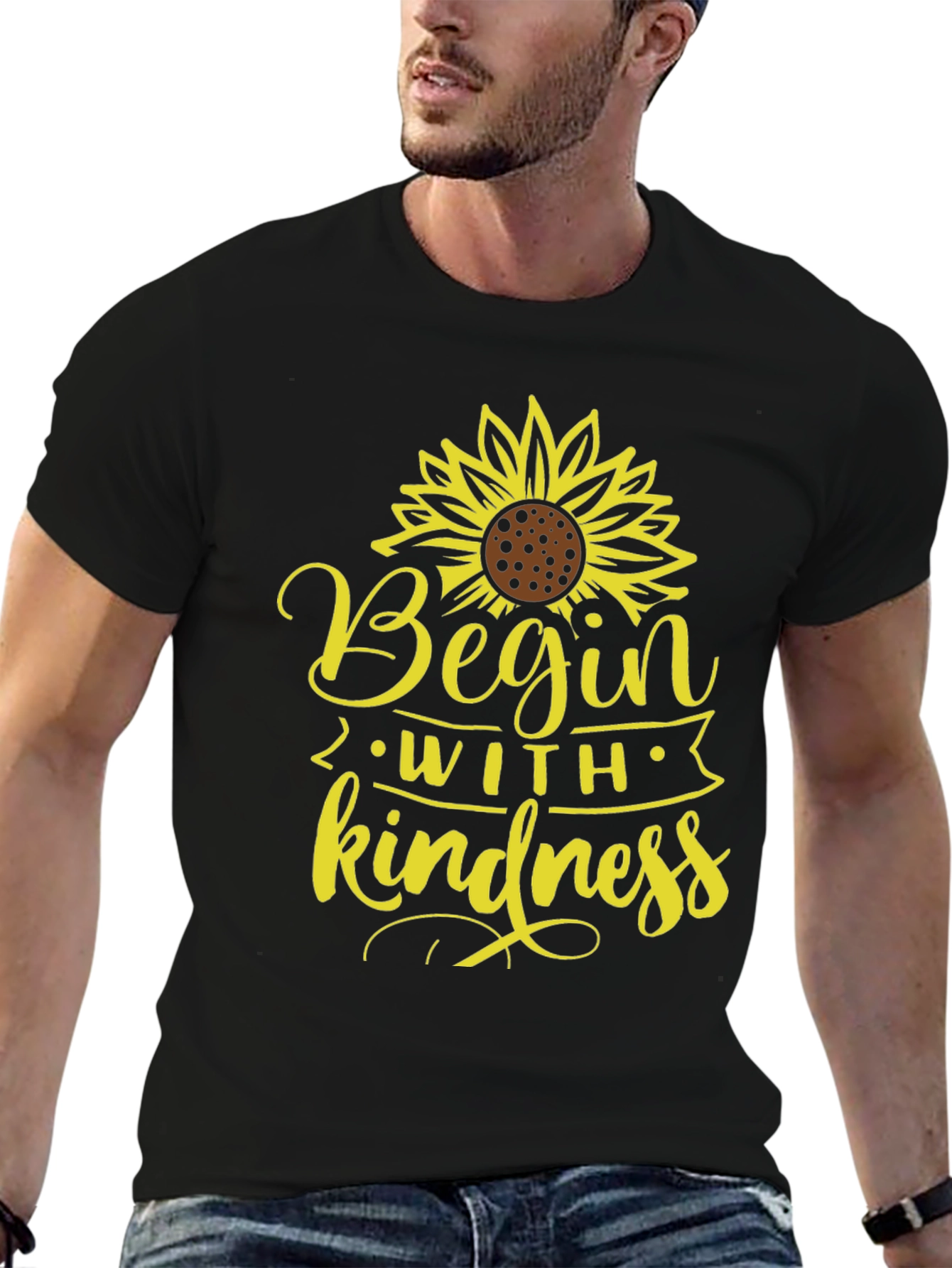 Begin with Kindness Graphic T-Shirt