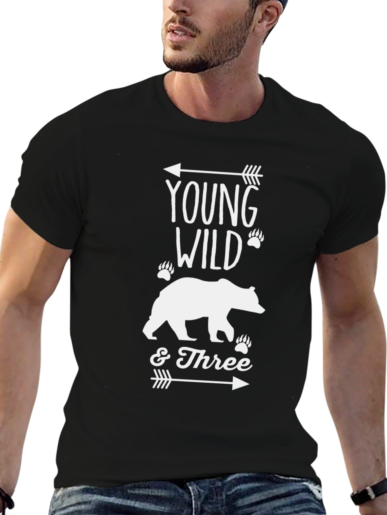 Young Wild & Three Bear T-Shirt