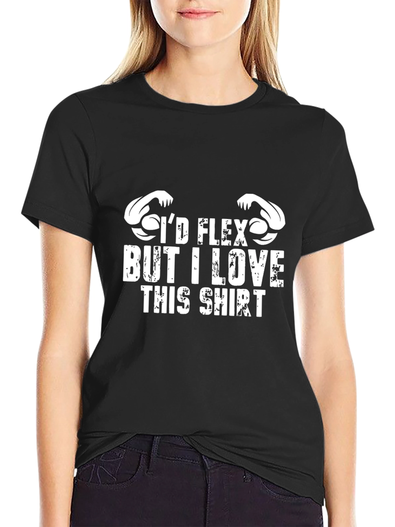 Funny Id Flex Graphic Tee