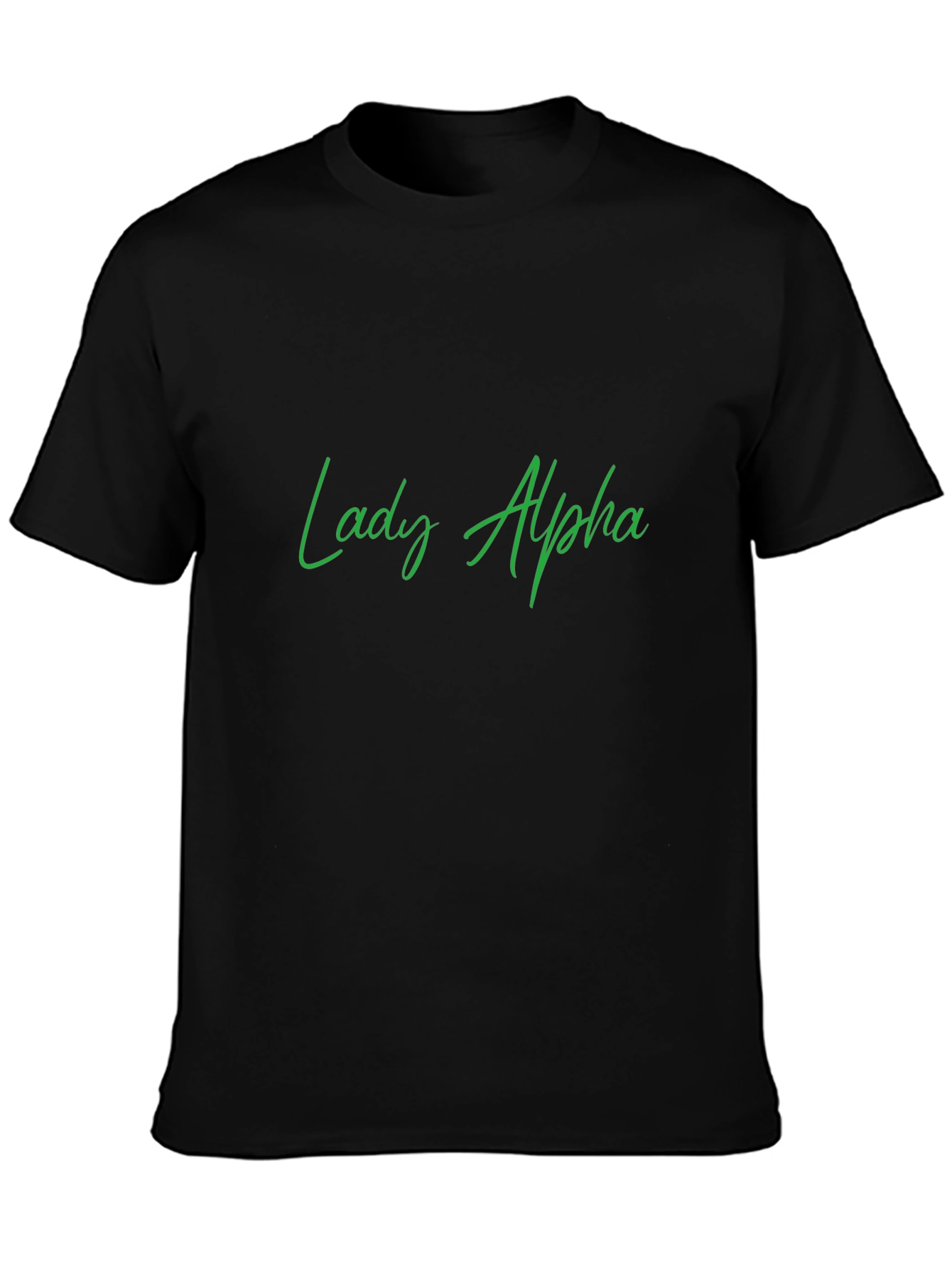 Lady Alpha Black T-Shirt - Stylish & Comfortable
