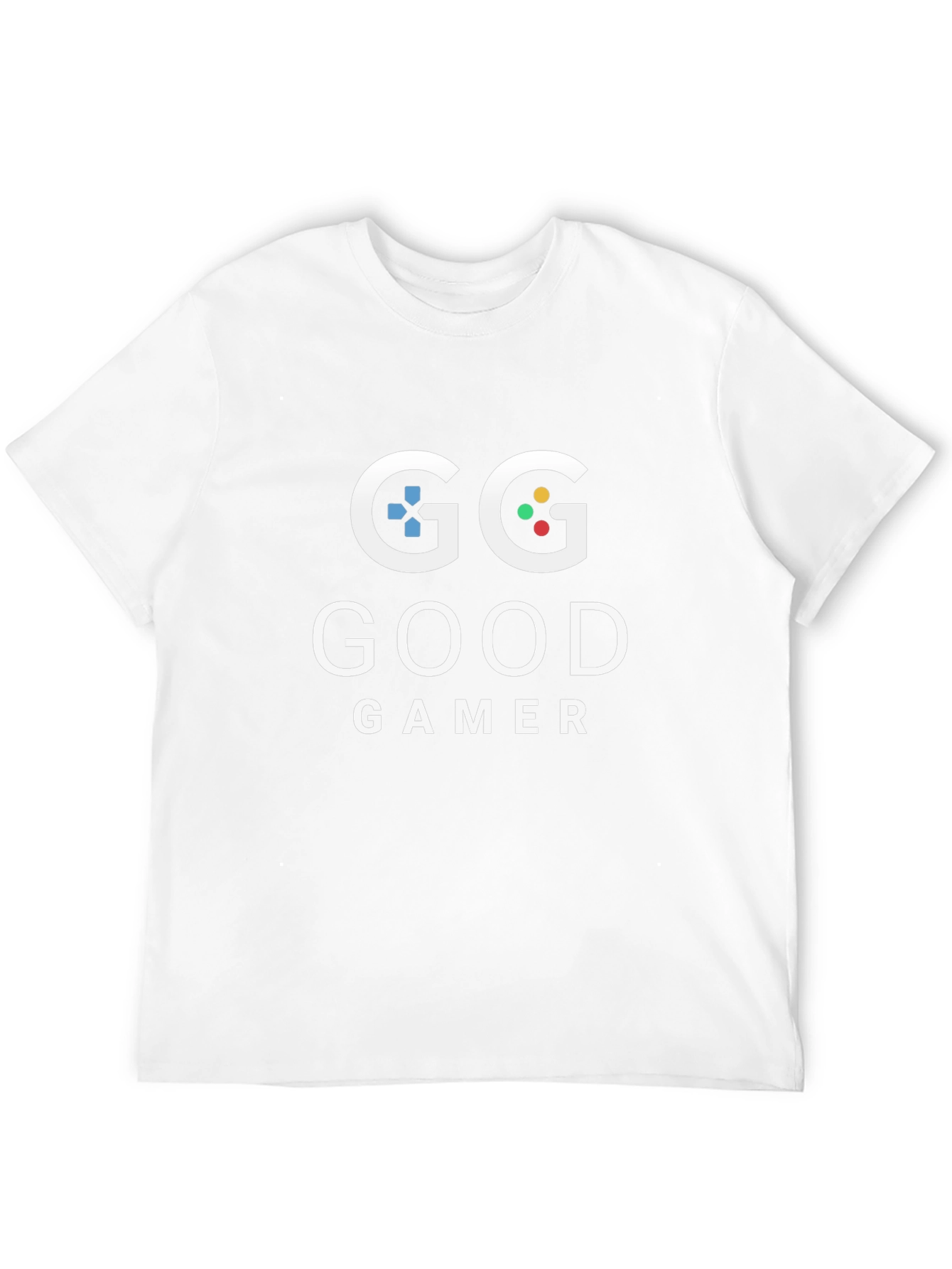 GG Good Gamer Black T-Shirt