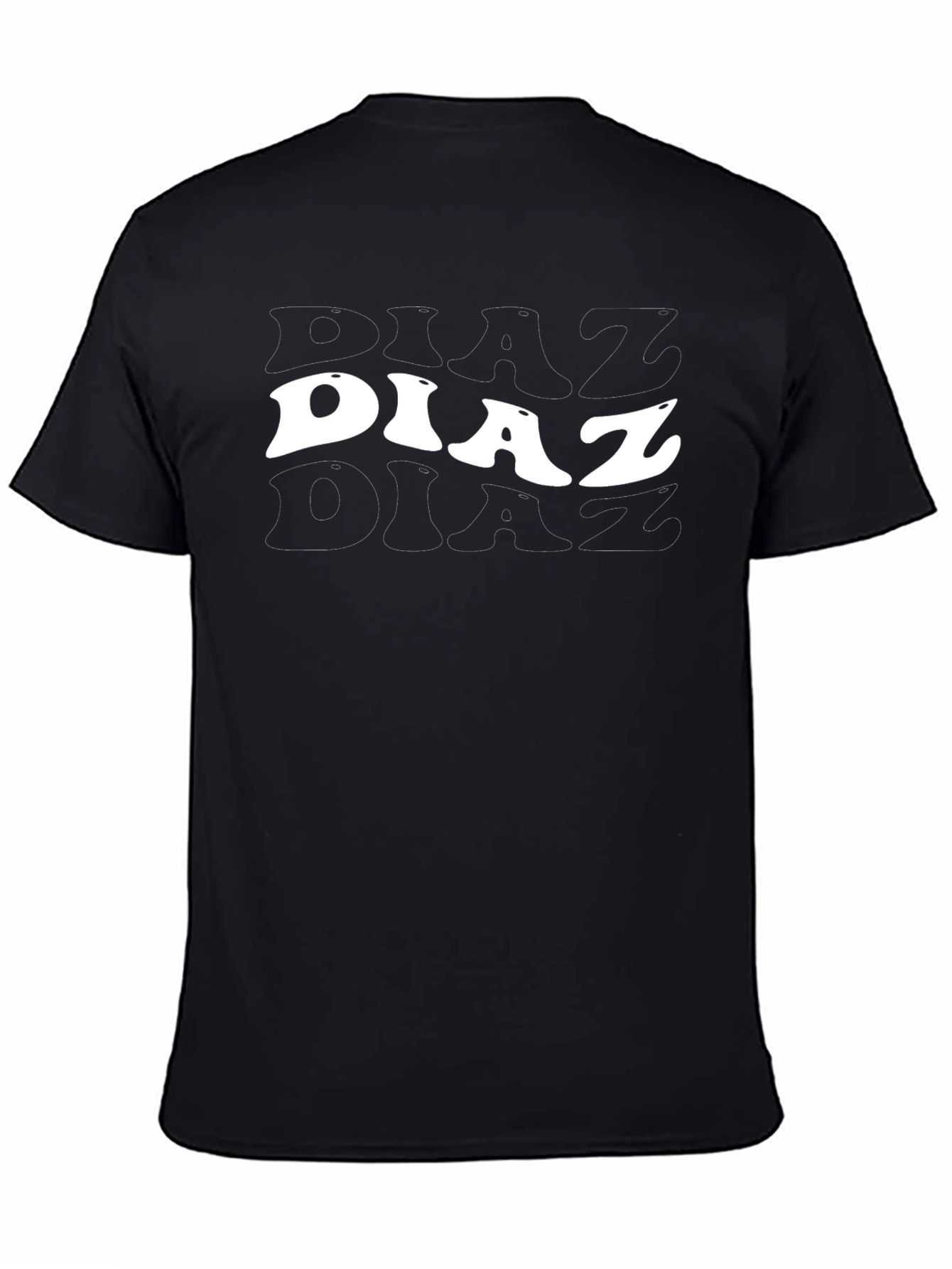 Diaz Graphic Tee - Soft Cotton Blend Comfort