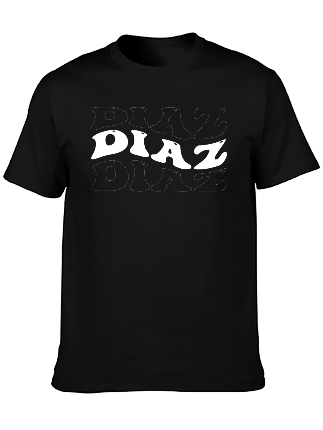 Diaz Graphic Tee - Soft Cotton Blend Comfort