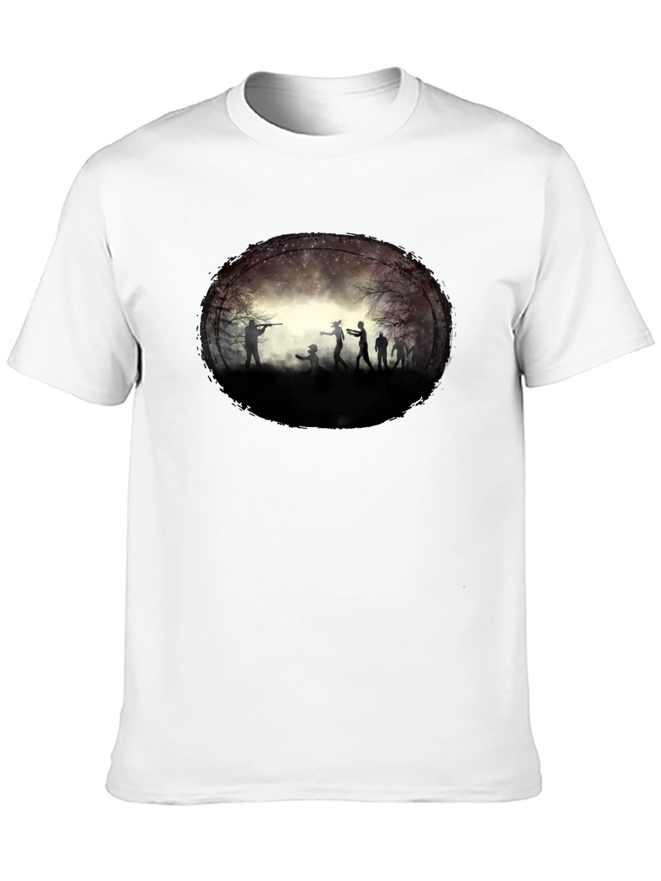 Zombie Attack Graphic T-Shirt