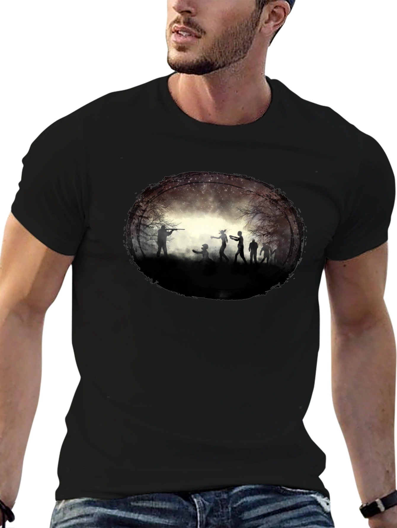 Zombie Attack Graphic T-Shirt