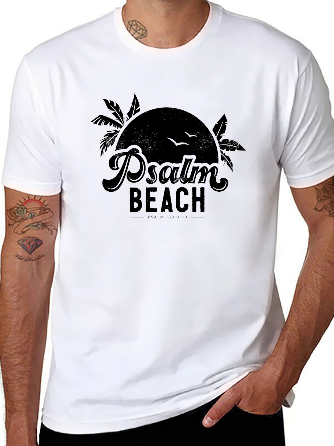 Psalm Beach Graphic T-Shirt - Stylish Comfort