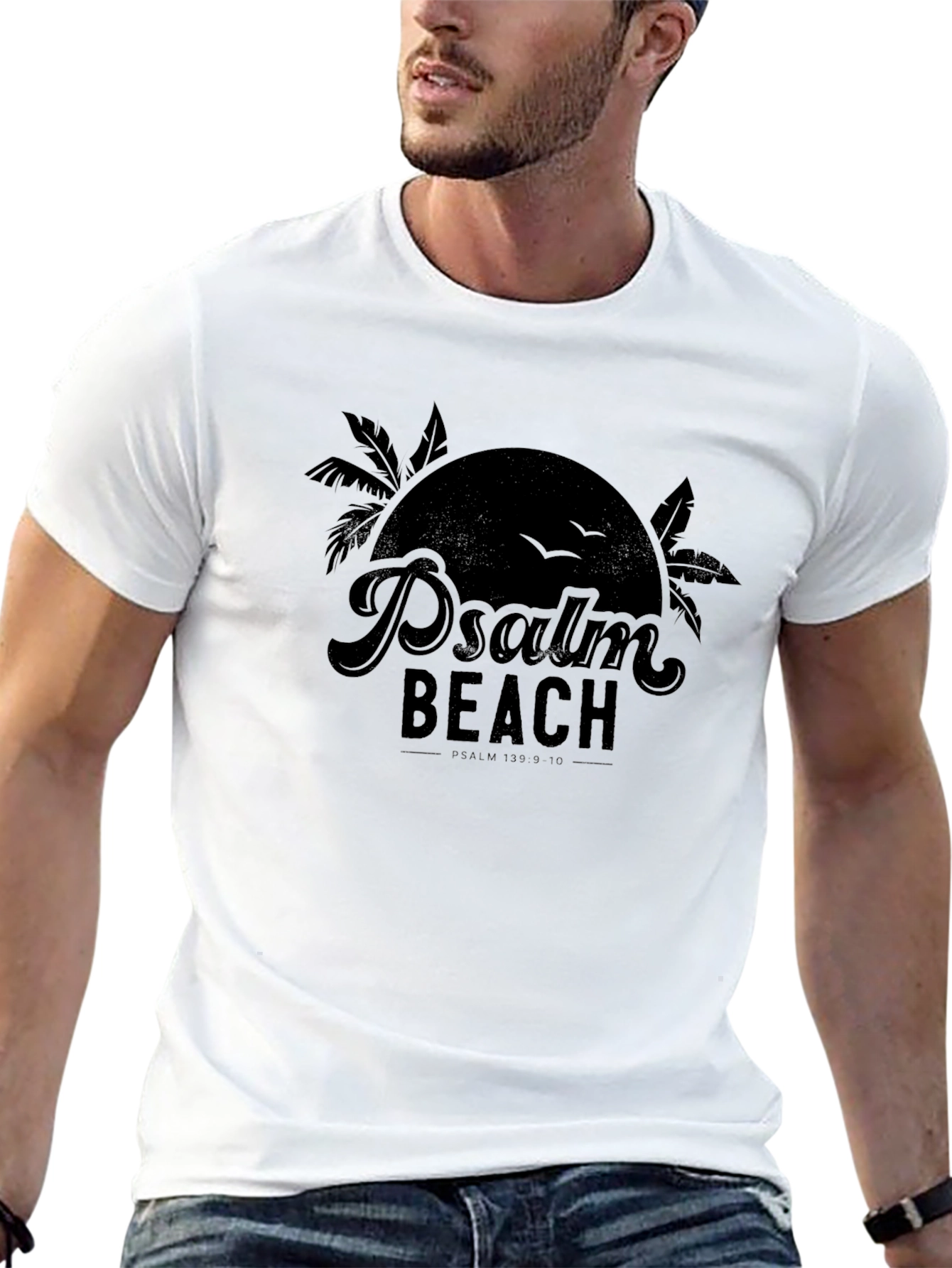 Psalm Beach Graphic T-Shirt - Stylish Comfort