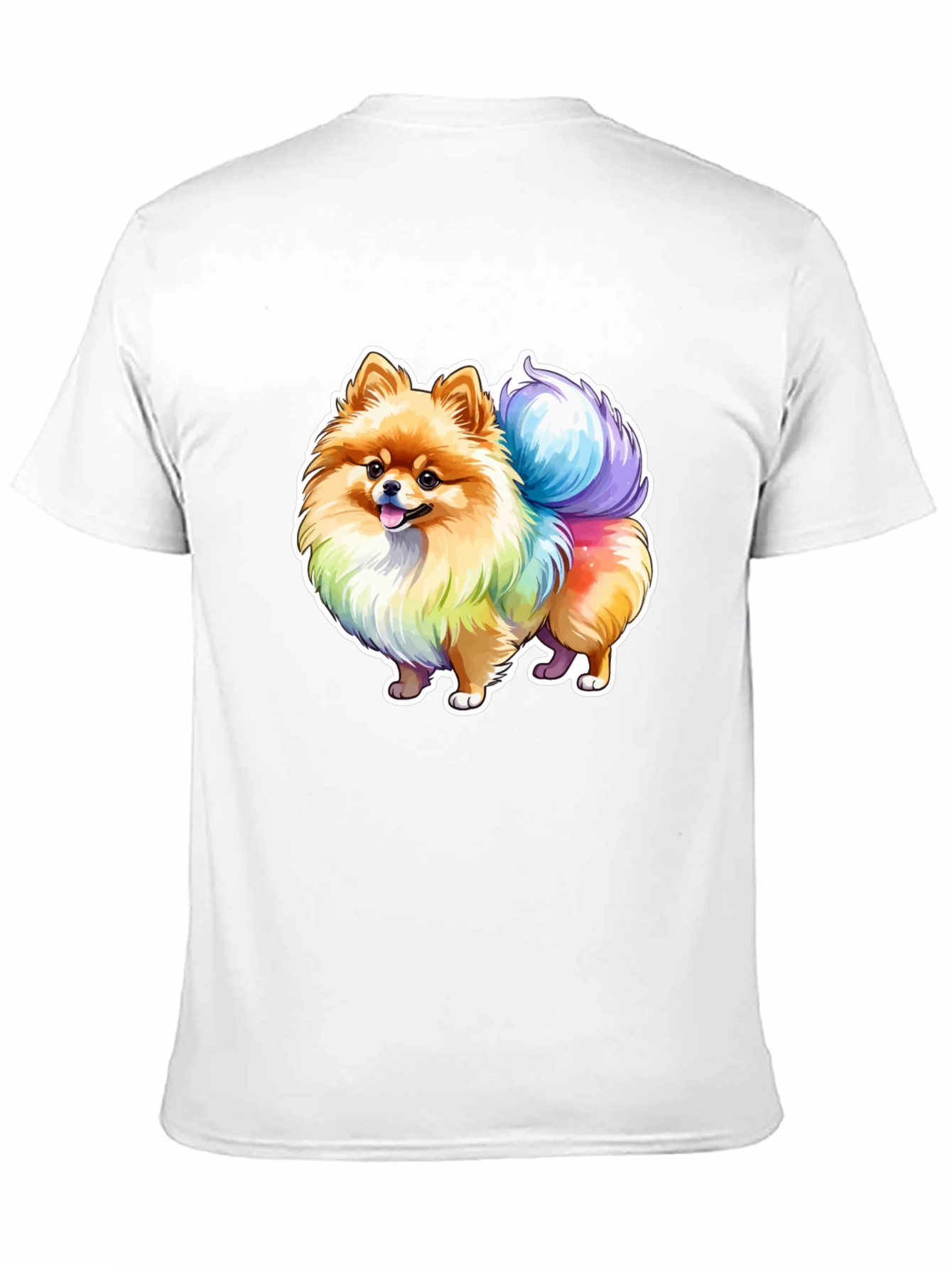 Rainbow Pomeranian T-Shirt
