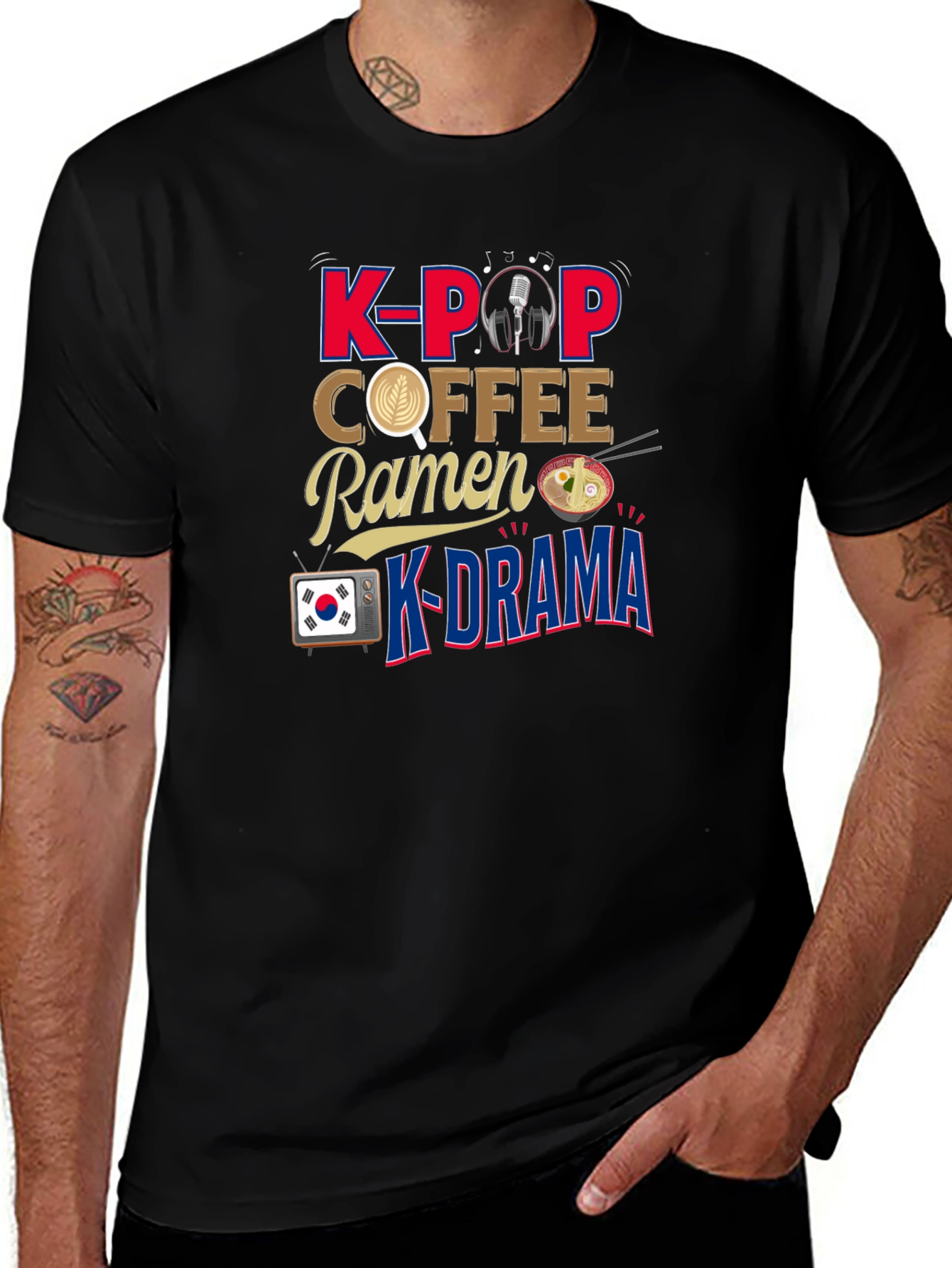 K-Pop Korean Culture T-Shirt