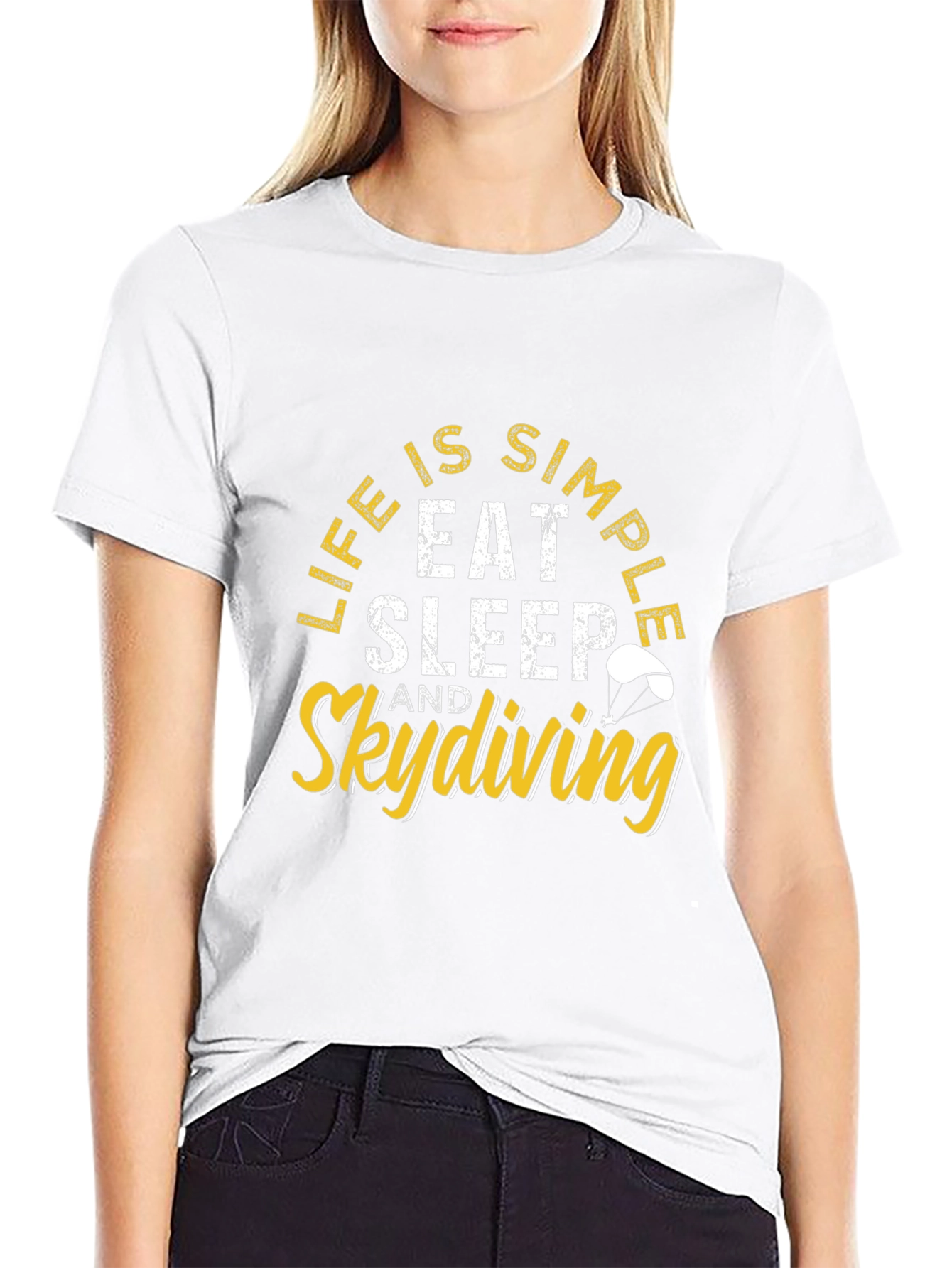 Life is Simple - Skydiving T-Shirt