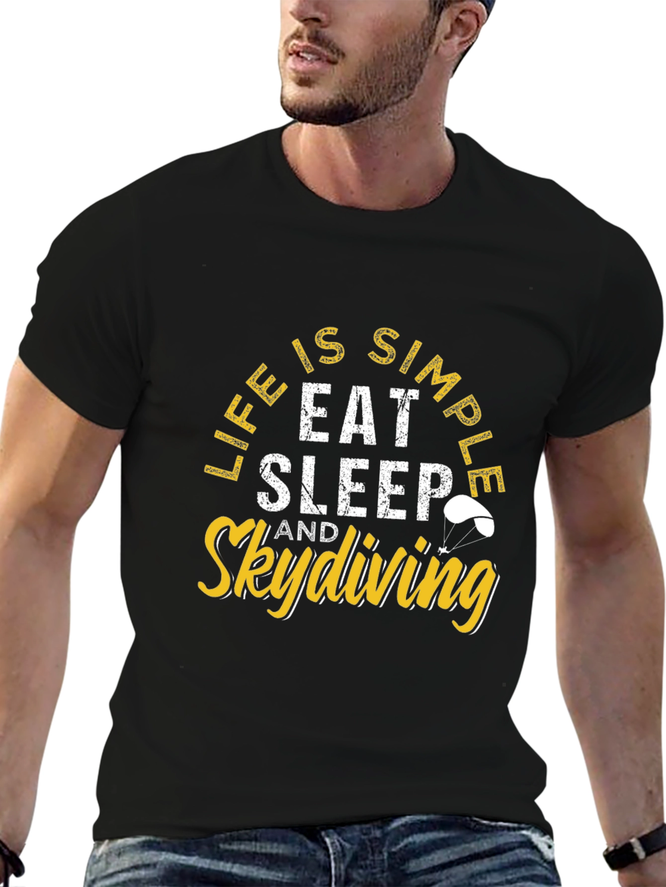 Life is Simple - Skydiving T-Shirt