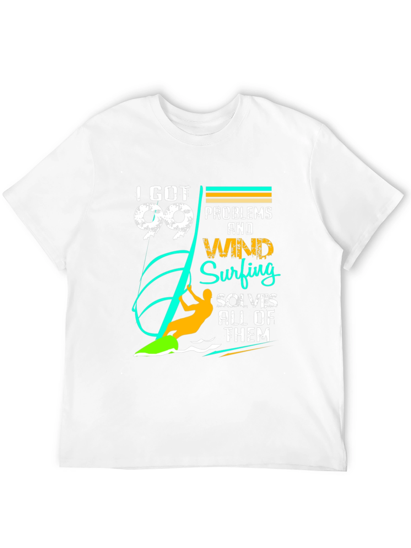 99 Problems Windsurfing T-Shirt - Surfers Tee