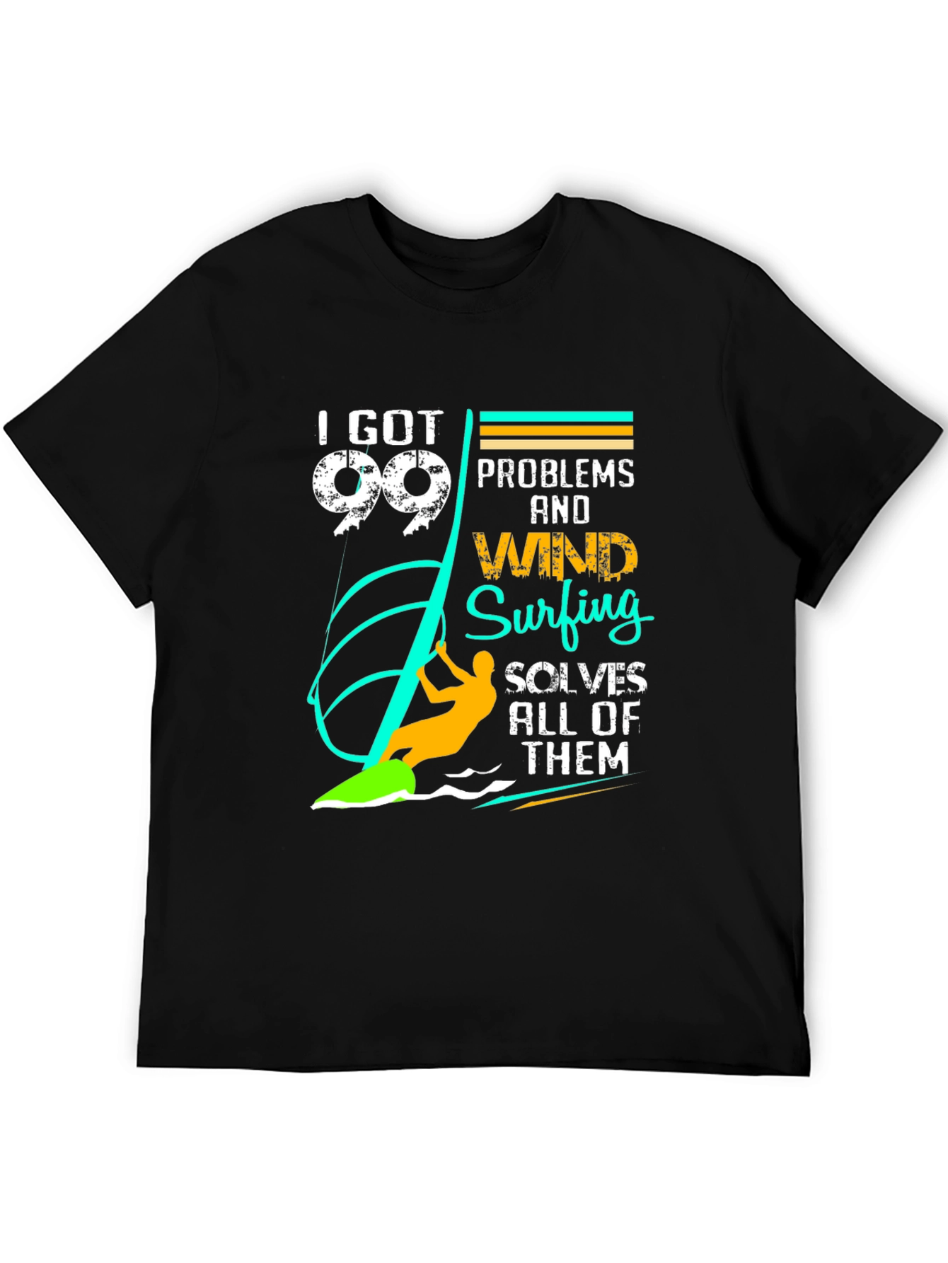 99 Problems Windsurfing T-Shirt - Surfers Tee