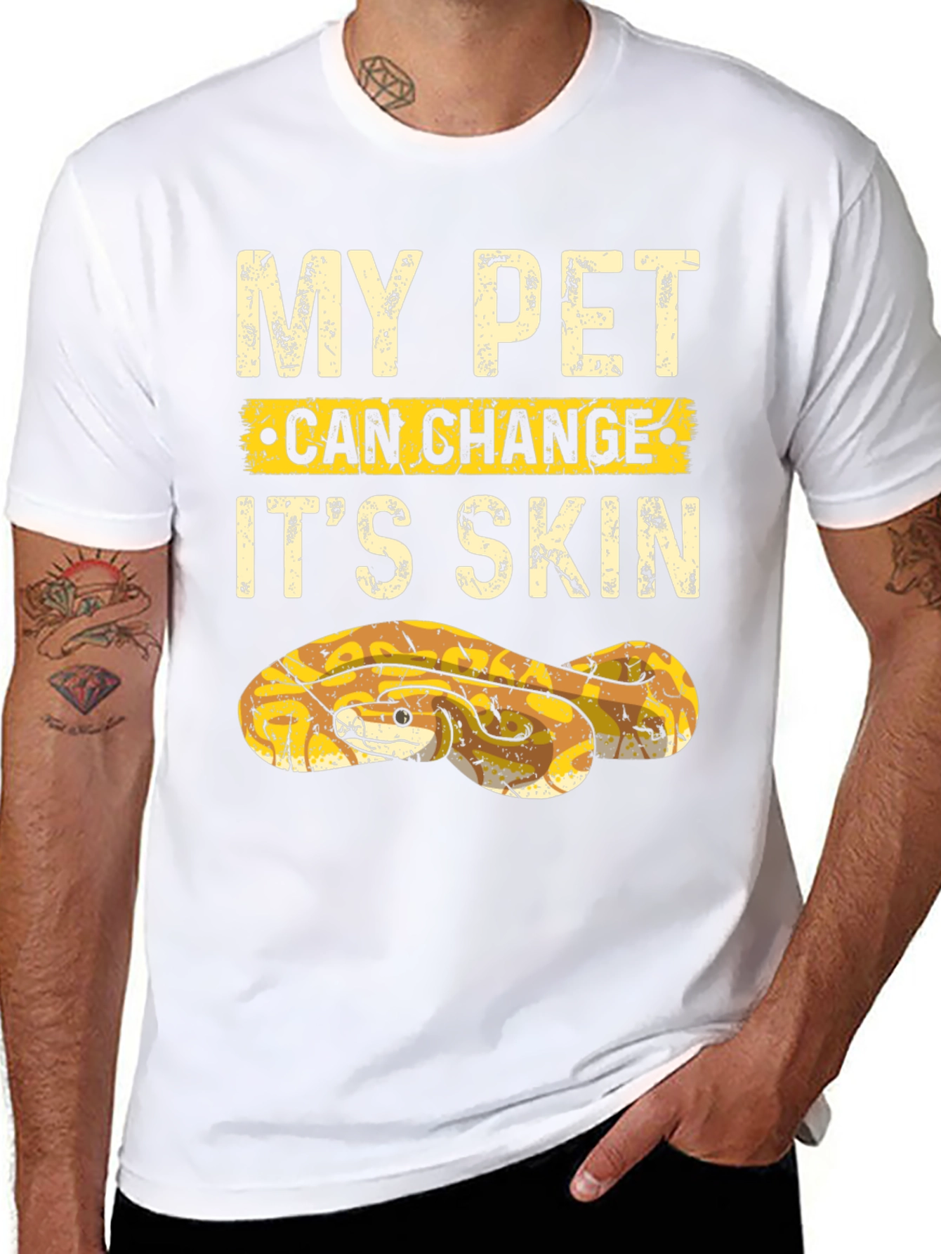 My Pet Can Change Its Skin Snake T-Shirt