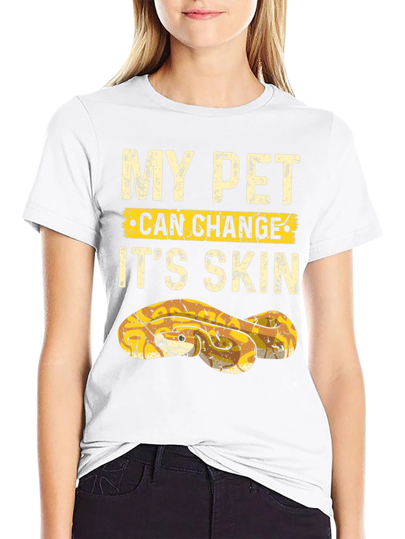 My Pet Can Change Its Skin Snake T-Shirt